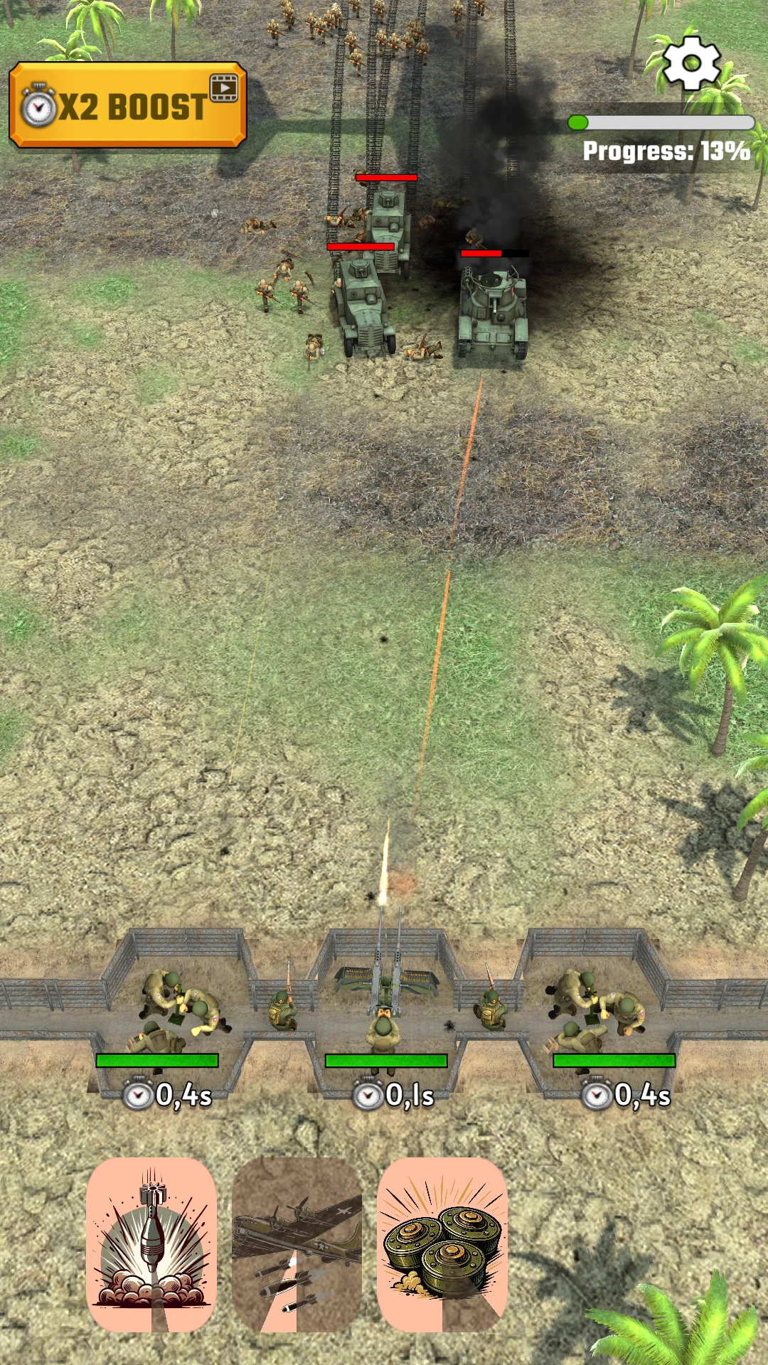 Steel Front: WW2 Tower Defense screenshot