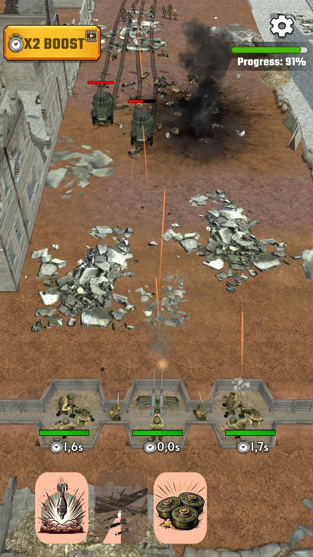 Steel Front: WW2 Tower Defense screenshot