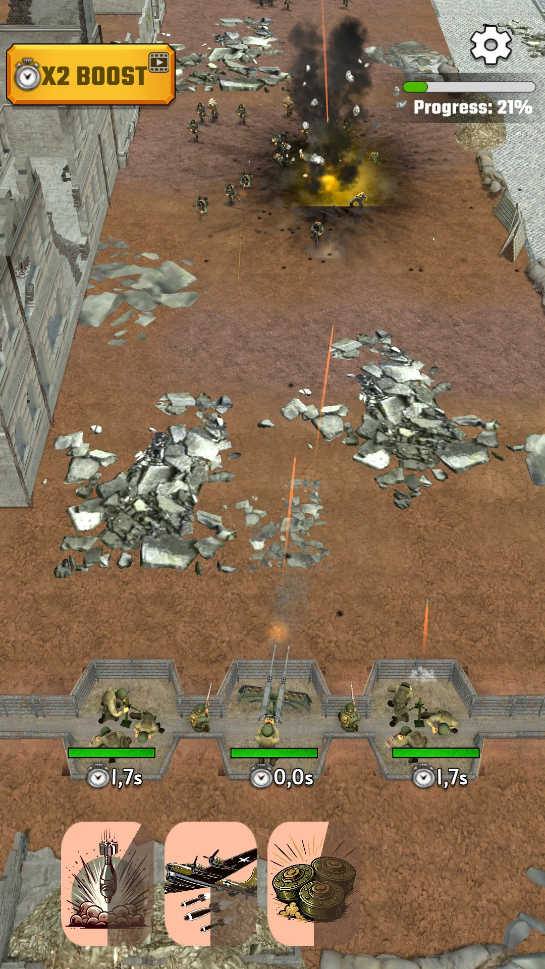 Steel Front: WW2 Tower Defense screenshot